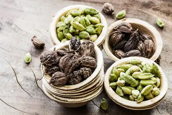 What’s the difference between green cardamom and black cardamom?